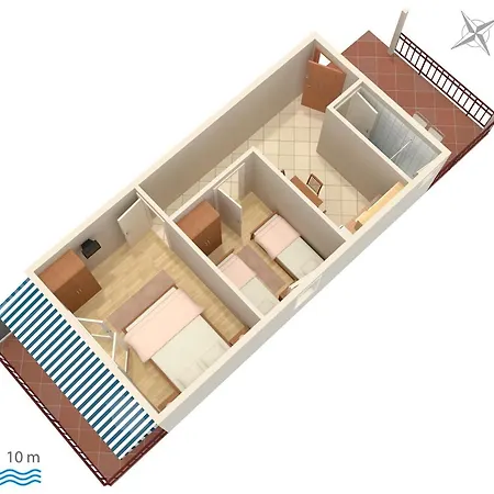 Apartmán By The Sea Cove Zarace - Gdinj, Hvar - 4598